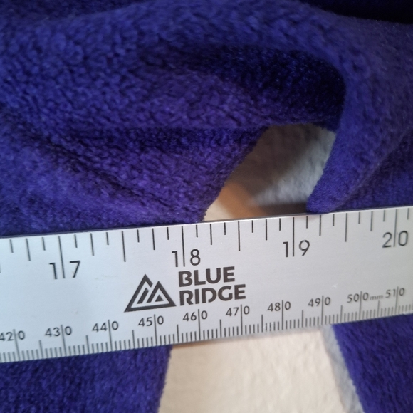 Cuddle Duds Warm Layer Fleece Long Sleeve Thumb Holes Purple XS - Picture 5 of 10